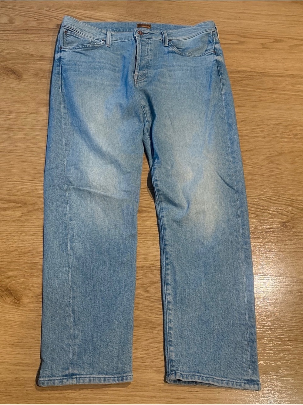 MOTHER Light Blue Straight Women's Jeans